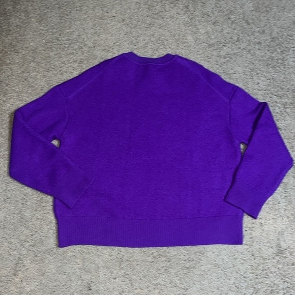 Christian Wijnants Wool Felted Pullover Sweater Orchid Purple Small - Picture 7 of 11